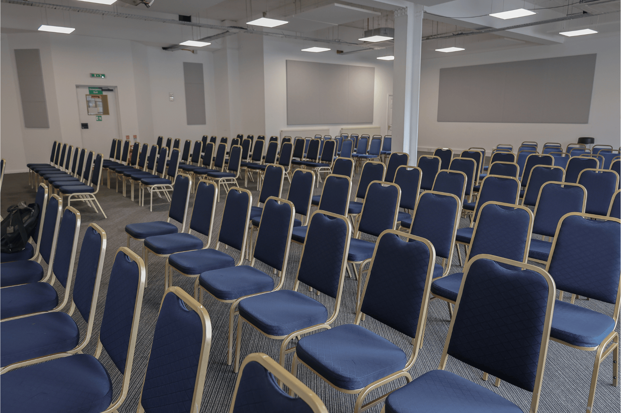 Chairs laid out in the Work Station Creative Lounge